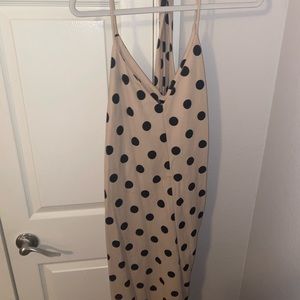 Zara Polka dot tie dress